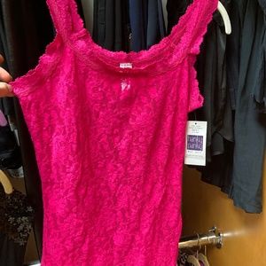 Hanky-panky lace camisole